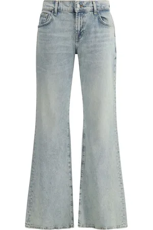 7 for all Mankind Spencer flare sahara spijkerbroek