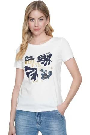 Geisha T-shirt off-white
