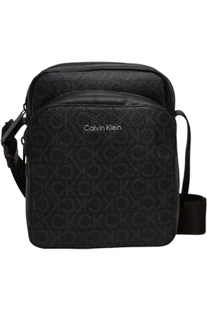 Calvin Klein Logo print reporter tas