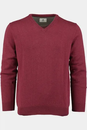 Bos Bright Blue Pullover katoenen v-hals 428100cct/575