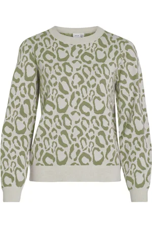 VILA Viril ls jacquard knit top1 dessin