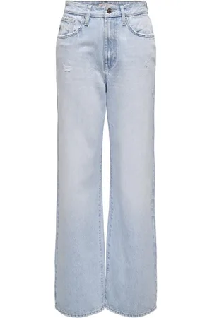 ONLY Onlhope ex hw wide tai261 dnm 15338254 light blue bleached