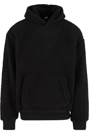 Urban classics Heren teddy fleece oversized hoodie