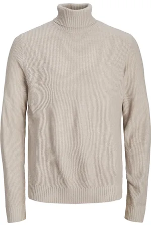 JACK & JONES Jorkyle knit roll neck jnr taupe