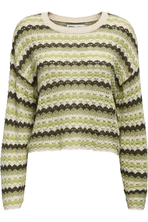 ONLY Onlasa ls short o-neck cc knt dessin