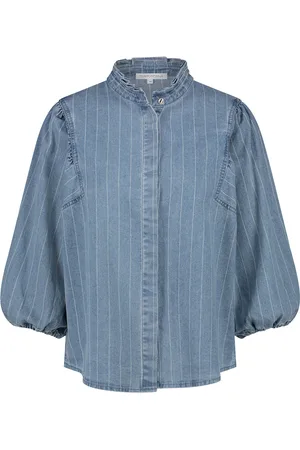 Tramontana Blouse blue denim