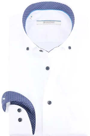 The Blueprint Trendy overhemd met lange mouwen bp53-1