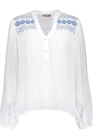 Geisha Blouse 53065-14 -blue
