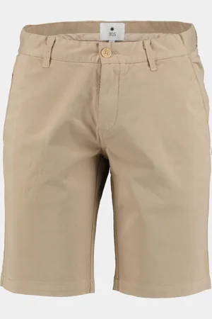 Bos Bright Blue Korte broek george chino short 24109ge01bo/820 sand
