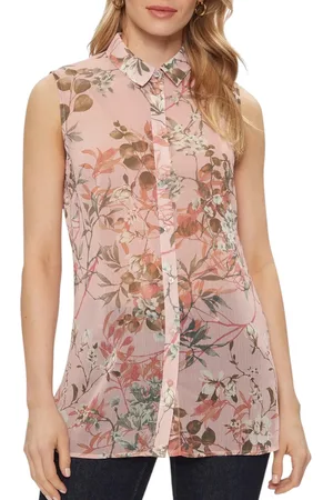 Guess Mouwloze bloemen top