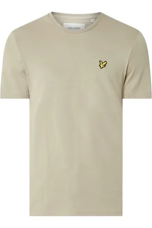 Lyle & Scott Olijfgroen basic t-shirt