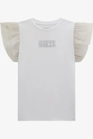 Guess Meisje t-shirt w/mesh ceremony