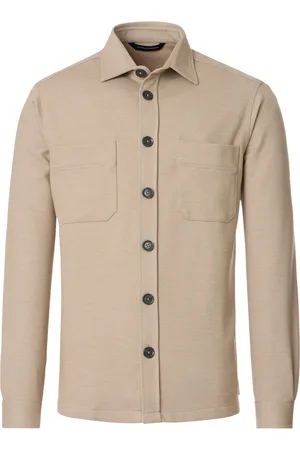 Casa Moda Heren overshirt 454383200 607 pure cashmere