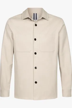 Profuomo Overshirt twill ppwf10010d f1 sand