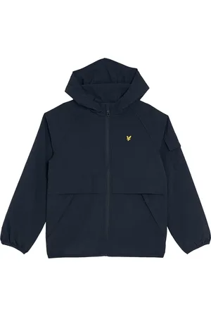 Lyle & Scott Zomerjas jongens navy capuchon