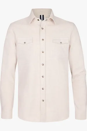 Profuomo Overshirt western ppwf10005a f1 sand