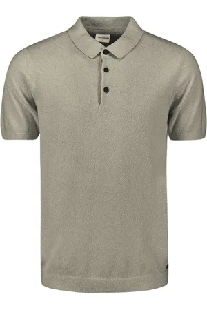 No Excess Pullover short sleeve polo solid re light army