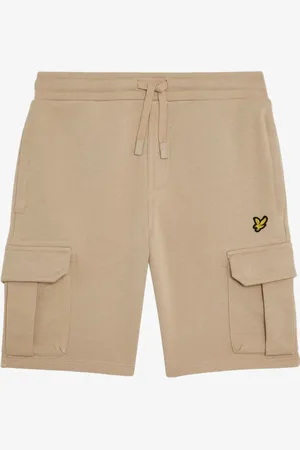 Lyle & Scott Jongens short cargo stone