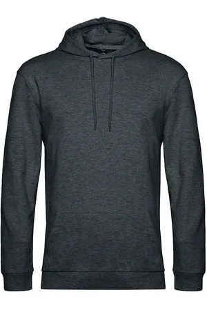 B and C Heren hoodie heather
