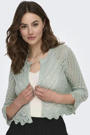 JACQUELINE DE YONG Jdysun 3/4 cropped cardigan knt