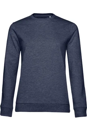 B and C Dames heather ingesteld sweatshirt