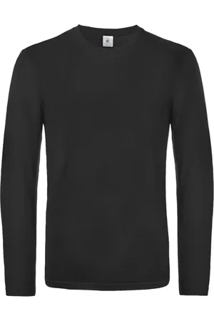 B and C Heren #e190 t-shirt met lange mouwen