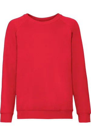 Fruit Of The Loom Klassiek raglan sweatshirt voor kinderen/kinderen