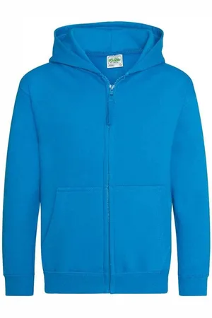 AWDis Kinder/kids hoodie met rits