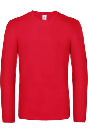 B and C Heren #e190 t-shirt met lange mouwen