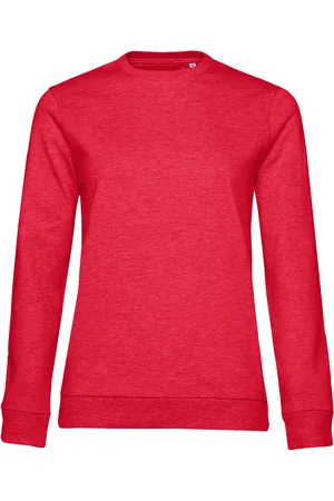 B and C Dames heather ingesteld sweatshirt