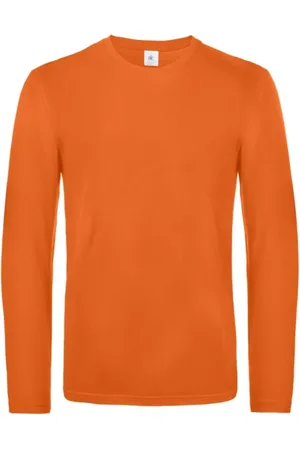 B and C Heren #e190 t-shirt met lange mouwen