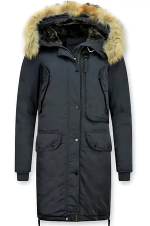 Gentile Bellini Winterjas parka met bontkraag