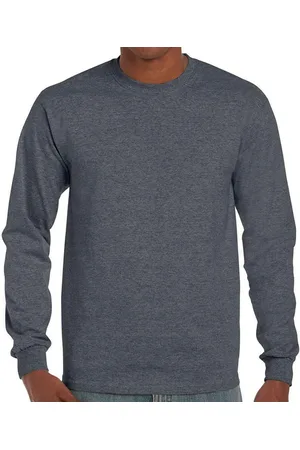Gildan Unisex ultra katoenen t-shirt met lange mouwen voor volwassenen