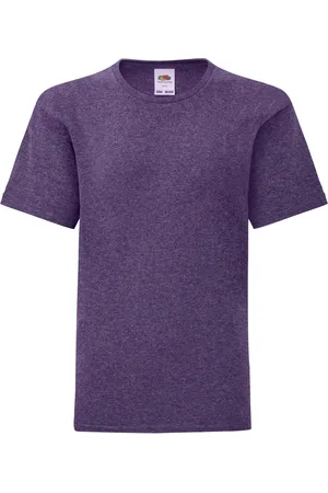 Fruit Of The Loom Kinderen/kinderen iconic heather t-shirt
