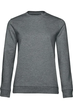 B and C Dames heather ingesteld sweatshirt