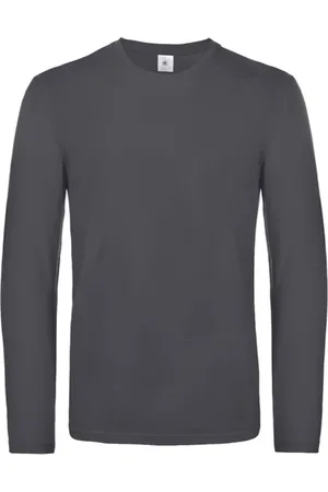 B and C Heren #e190 t-shirt met lange mouwen