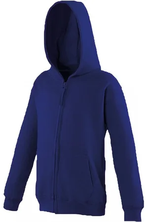 AWDis Kinder/kids hoodie met rits