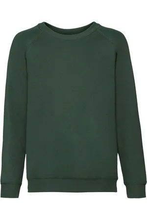 Fruit Of The Loom Klassiek raglan sweatshirt voor kinderen/kinderen
