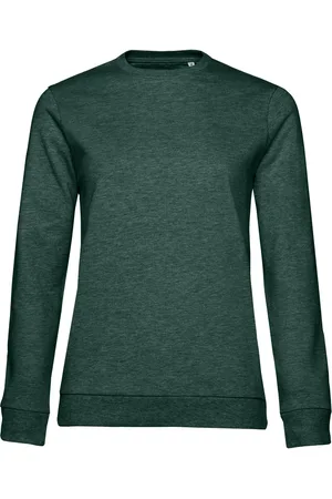B and C Dames heather ingesteld sweatshirt