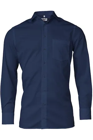 Marvelis Heren modern shirt met lange mouwen