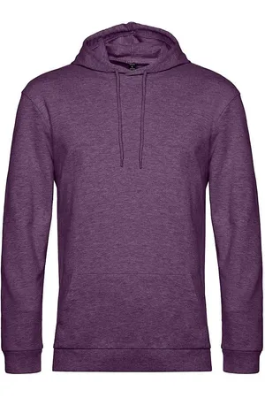B and C Heren hoodie heather