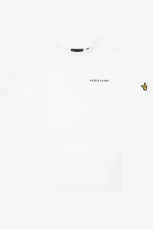 Lyle & Scott Jongens shirt script embroidered