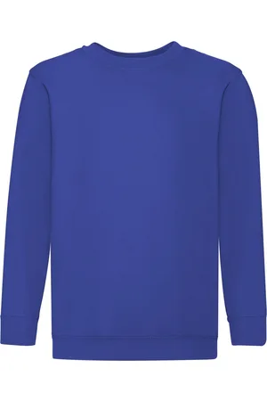 Fruit Of The Loom Kinder/kids premium sweatshirt met inzetstuk