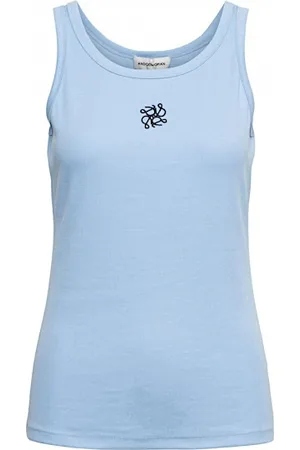 &Co Woman &co women singlet selena chambray blue