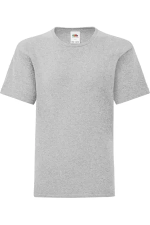 Fruit Of The Loom Kinderen/kinderen iconic heather t-shirt