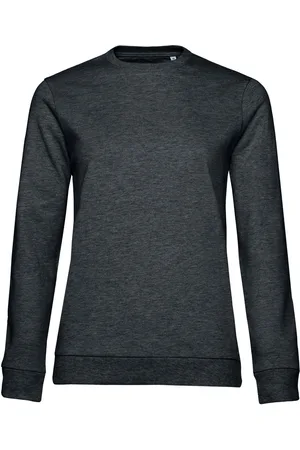 B and C Dames heather ingesteld sweatshirt