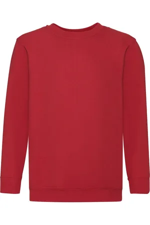Fruit Of The Loom Kinder/kids premium sweatshirt met inzetstuk