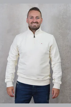 AB Lifestyle Diamond half-zip sweater