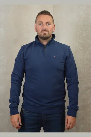 AB Lifestyle Diamond half-zip sweater