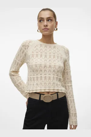 VERO MODA Vmnewfabienne ls o-neck pullover no